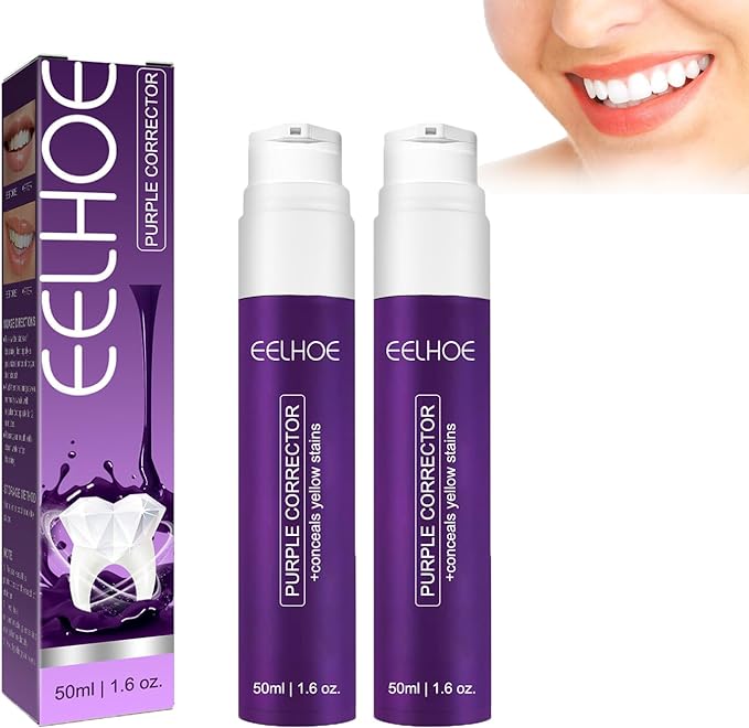 Purple Toothpaste – Instant Whitening Corrector