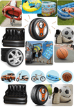 Portable Air Compressor Pump – Mini Tire Inflator with Digital Pressure Gauge & LED Light